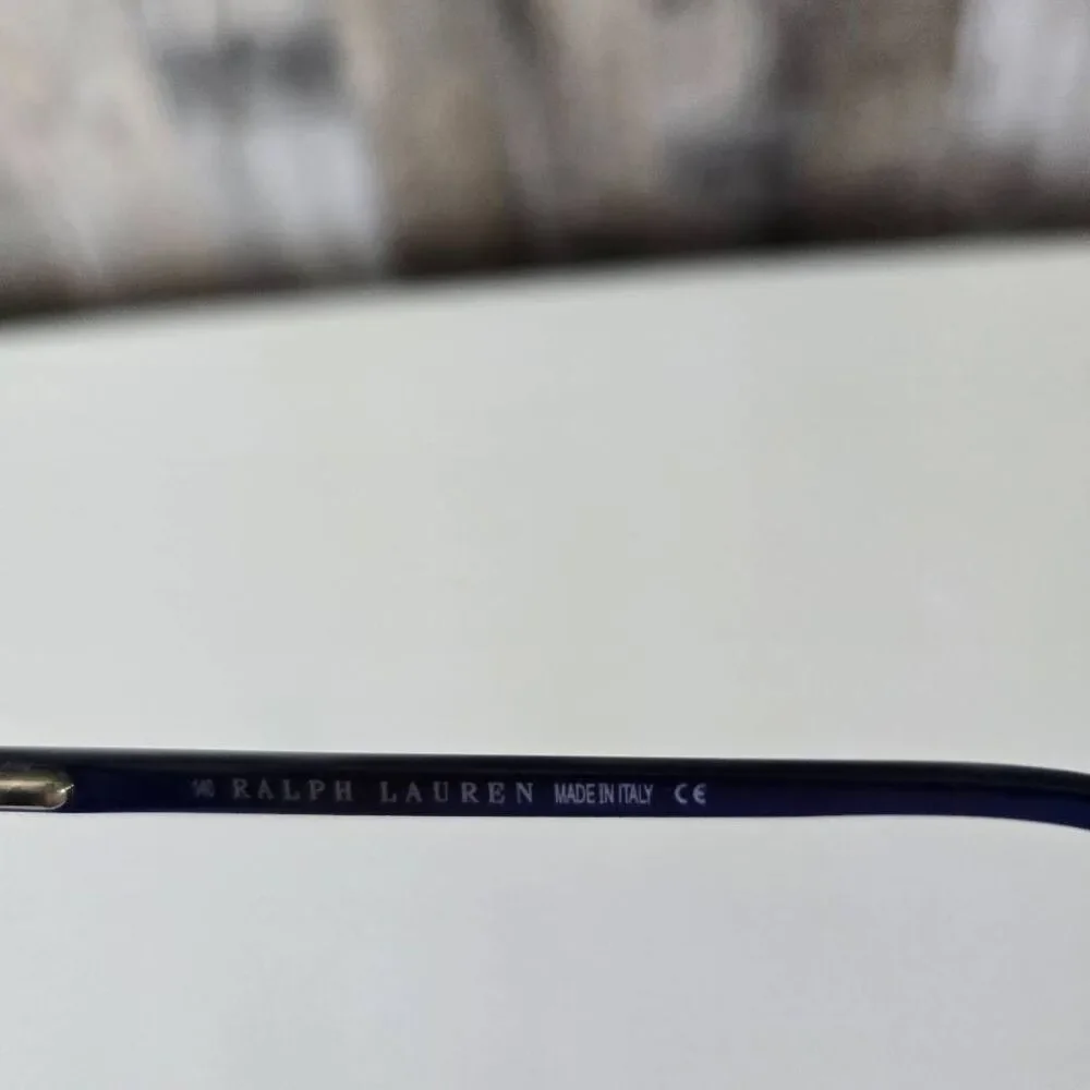 Ralph Lauren 140 rl648 k4w glasses Black Blue Oval Shape